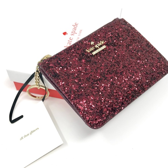 kate spade Accessories - ❣️LAST ONE ❣️Laurel Glitter Bitsy Wallet Keychain